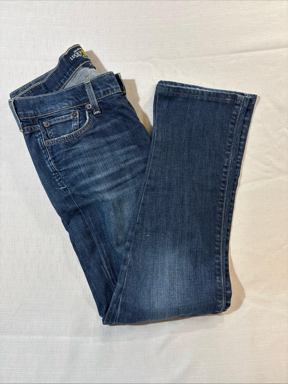 Lucky Brand Women's sweet’n low Indigo Bootcut Stretch Jeans 10/30
